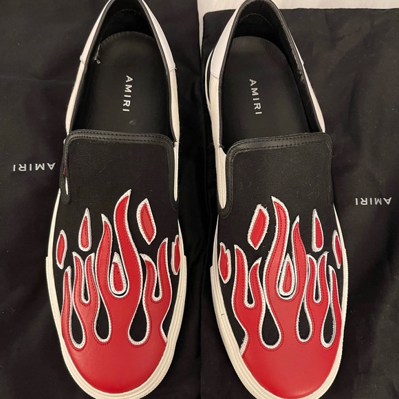 Amiri Flame Slip On’s - Picture 4 of 8